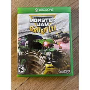 Monster Jam Crush It Xbox One Video Game Complete CIB